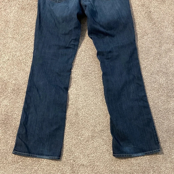 NWOT Eddie Bauer Classic Barely Boot Denim Jeans 14L - Picture 15 of 15